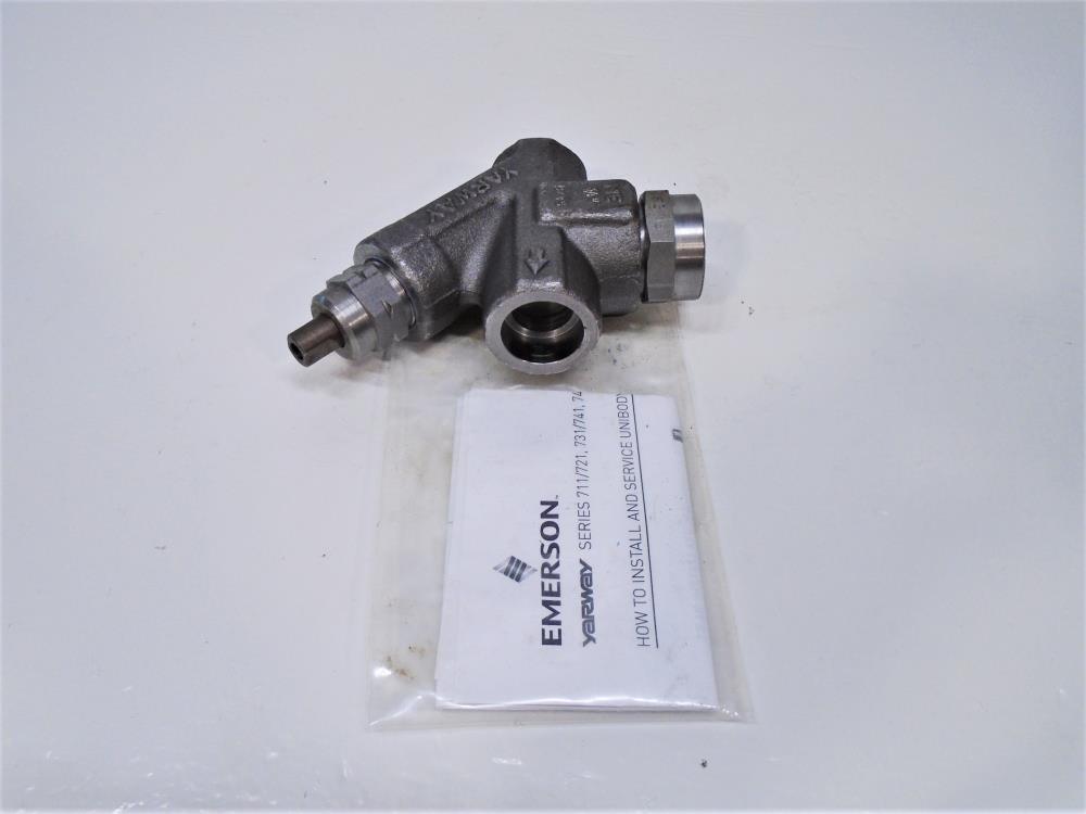 Pentair Yarway 3/4" Socket Weld Class 600 Steam Trap, 300 PSI, #751-5, 761-5